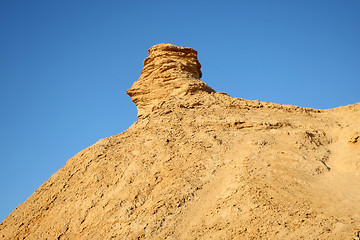 Image showing Camel head rock in Tunisia