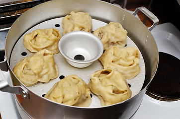 Image showing traditional food dumplings cooked