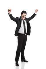 Image showing Happy businessman