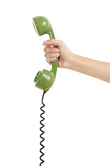 Image showing Vintage telephone