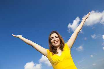 Image showing Happy woman