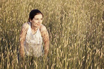 Image showing Relaxing on a summer day