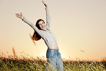 Image showing Relaxing on a summer day