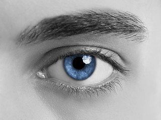 Image showing Blue eye