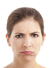 Image showing Upset expression