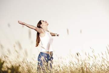 Image showing Relaxing on a summer day