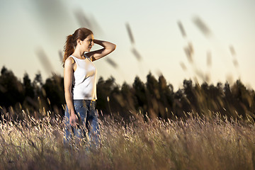 Image showing Relaxing on a summer day