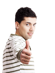 Image showing Thumbs up