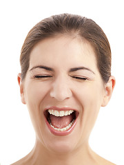 Image showing Laughing expression