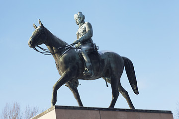 Image showing HELSINKI, FINLAND, JANUARY 21, 2014: The monument to Marshal Man