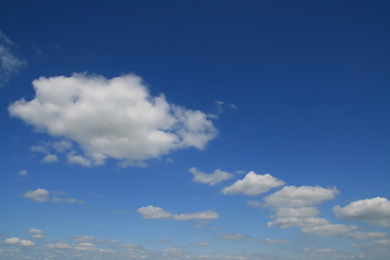 Image showing The clouds