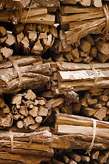 Image showing Firewood prepared for ritual fire. Indonesia, Bali