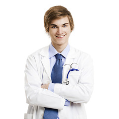 Image showing Young and handsome doctor