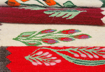 Image showing Romanian towels