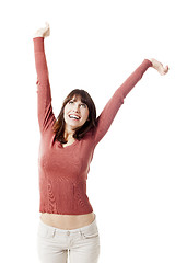 Image showing Happy woman