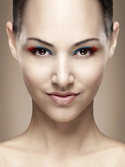 Image showing Make-up portrait