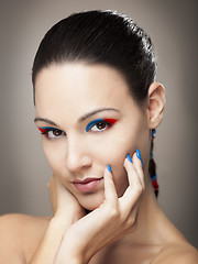 Image showing Make-up portrait