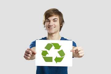 Image showing Recycle to a better world