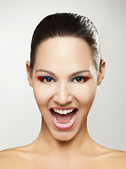 Image showing Make-up portrait