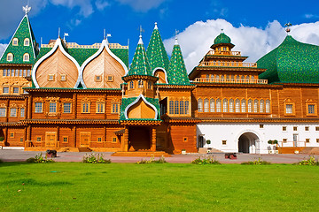 Image showing Wooden palace in Russia