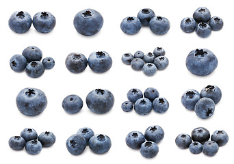 Image showing Blueberry set