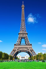 Image showing Eiffel Tower in Paris