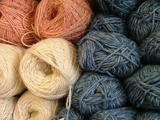 Image showing pile of yarn