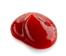 Image showing ketchup on a white background