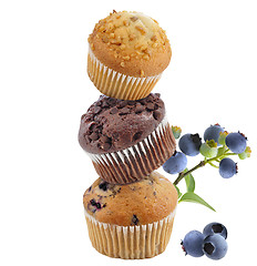 Image showing Fresh Muffins