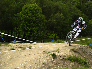 Image showing MTB Jump