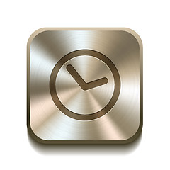 Image showing Clock icon button