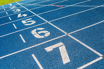 Image showing Running track