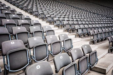 Image showing Many seats