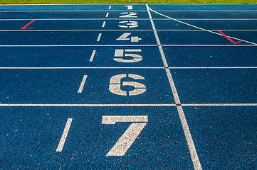 Image showing Running track