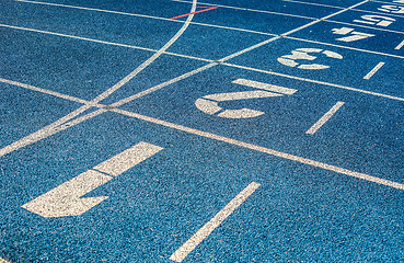 Image showing Running track