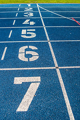 Image showing Running track