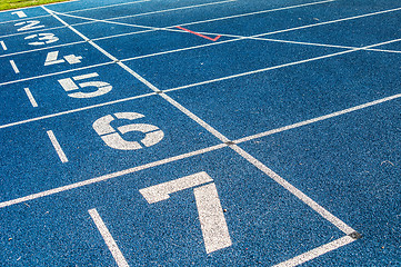 Image showing Running track