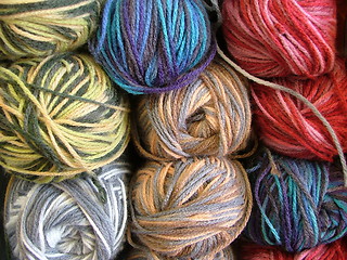 Image showing pile of yarn