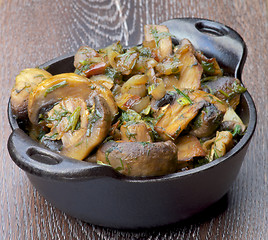 Image showing Mushrooms Stew