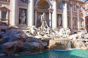 Image showing Fountain di Trevi