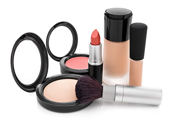 Image showing Makeup collection for natural look