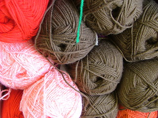 Image showing pile of yarn