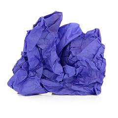 Image showing Blue Tissue Paper