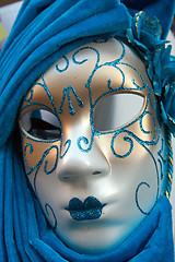 Image showing blue mask