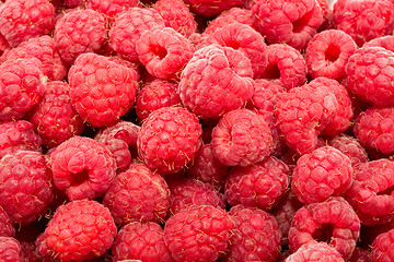 Image showing Raspberries