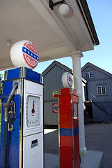 Image showing Old Gas Station