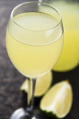 Image showing Limoncello Lemon Liqueur