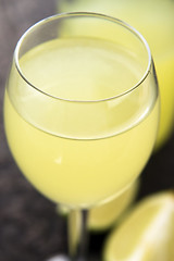 Image showing Limoncello Lemon Liqueur