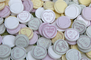 Image showing Lovehearts