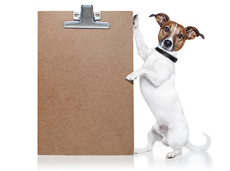 Image showing banner placeholder dog 